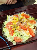 Salat Teller Thunfisch